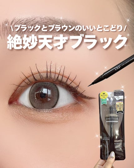 シルキーリキッドアイライナーWP/D-UP/リキッドアイライナーを使ったクチコミ(1枚目)