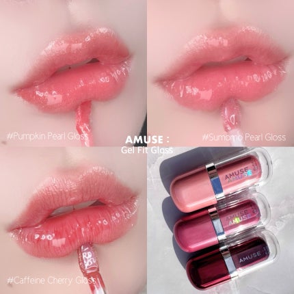 ジェルフィットグロス/AMUSE/リップグロスを使ったクチコミ(6枚目)