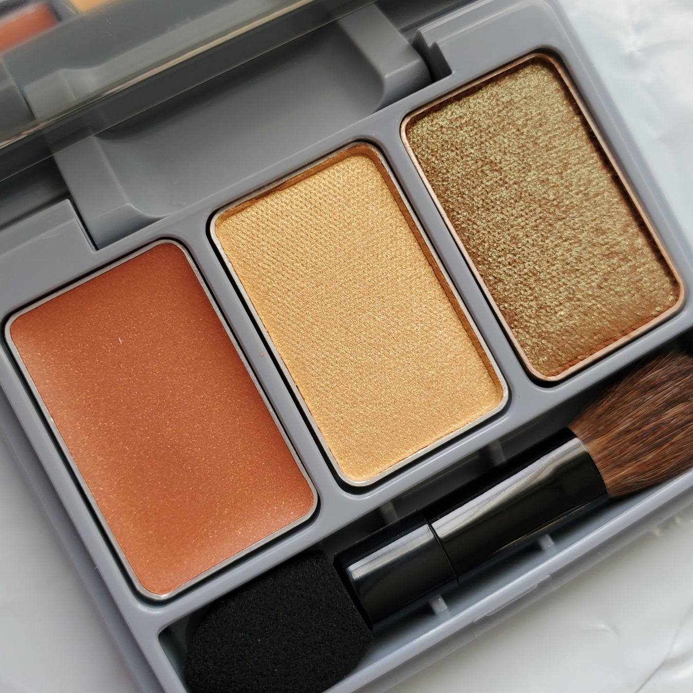 スリーサムデザイニングアイカラー/& WOLF/アイシャドウパレットを使ったクチコミ(3枚目)