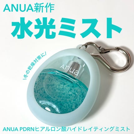 PDRNヒアルロン酸ハイドレイティングミスト/Anua/ミスト状化粧水を使ったクチコミ(1枚目)