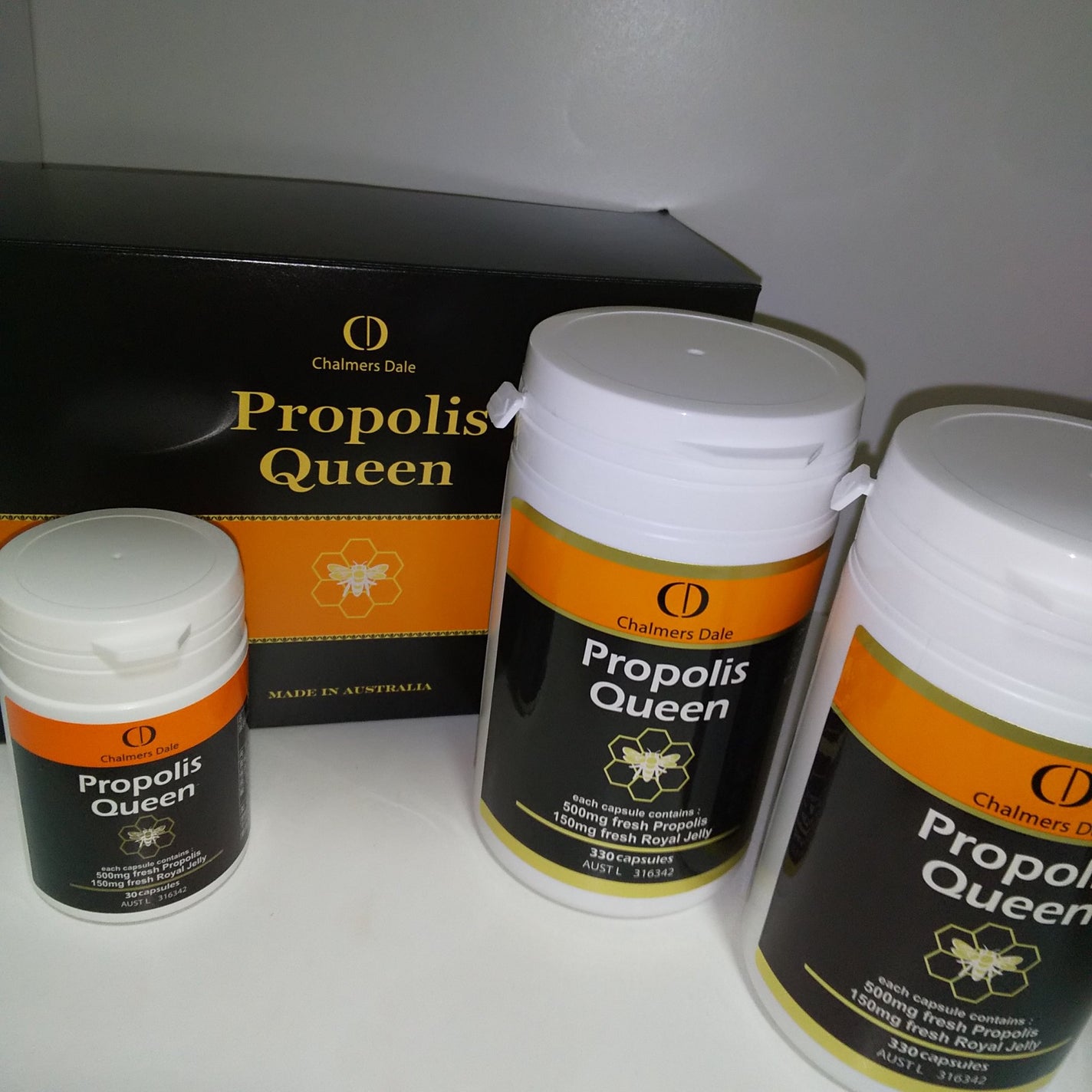 プロポリスクイーン/チャルマーズデール/美容サプリメントを使ったクチコミ(4枚目)