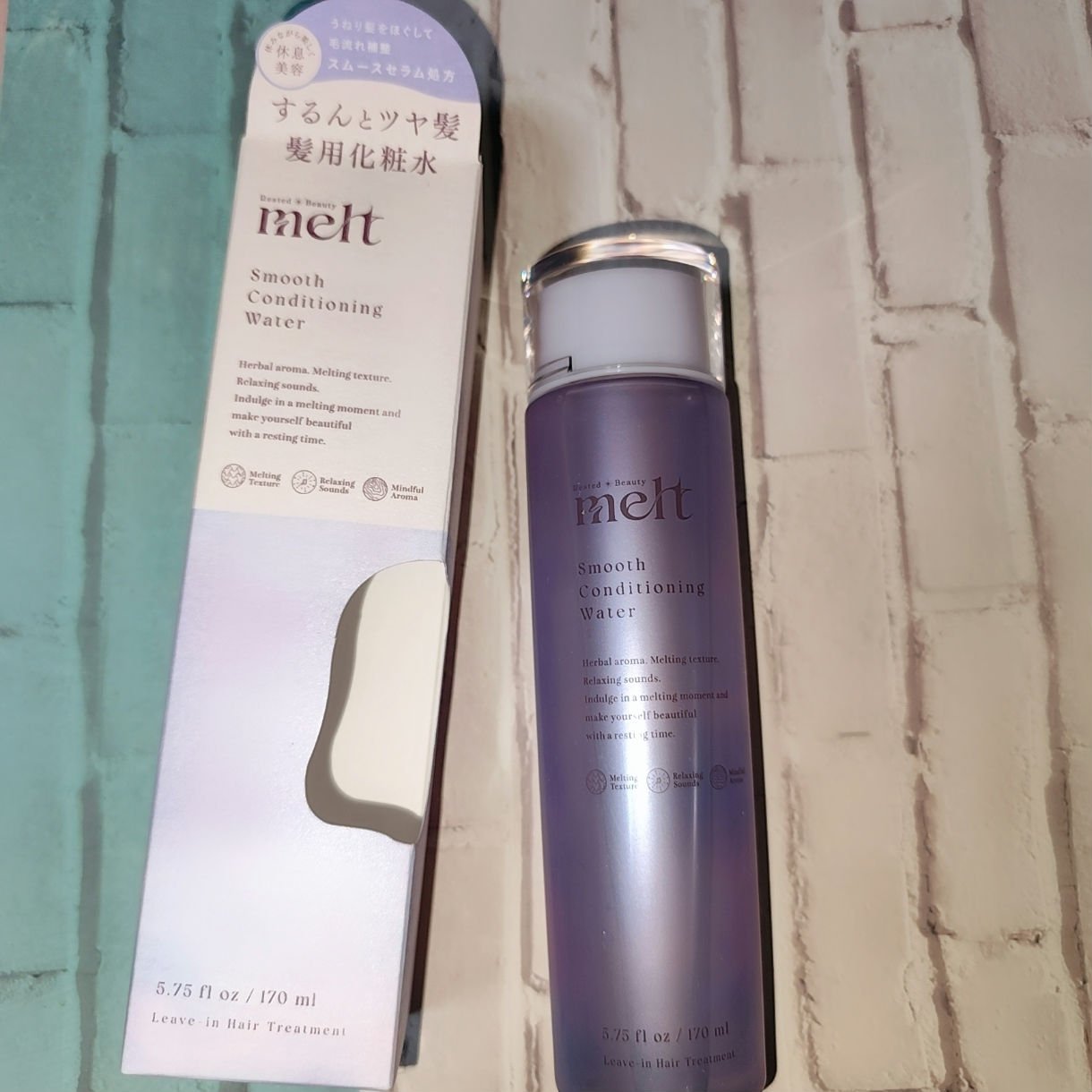 スムース コンディショニング ウォーター 170ml/melt/アウトバストリートメントを使ったクチコミ（1枚目）