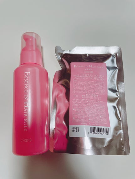 エッセンスインヘアミルク/オルビス/ヘアミルクを使ったクチコミ(1枚目)