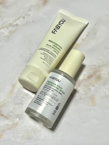 Niacinimide Arbutin Glow Boosting Cream/FABYOU/フェイスクリームを使ったクチコミ(1枚目)
