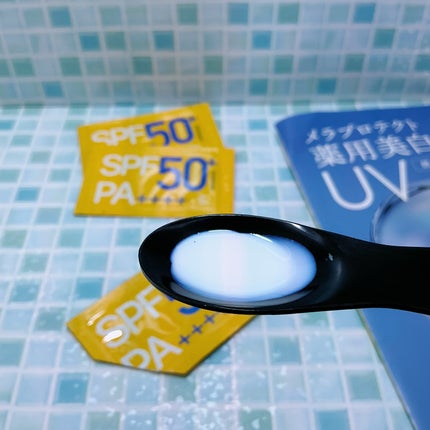 メラプロテクト/水橋保寿堂製薬/日焼け止めミルクを使ったクチコミ(2枚目)