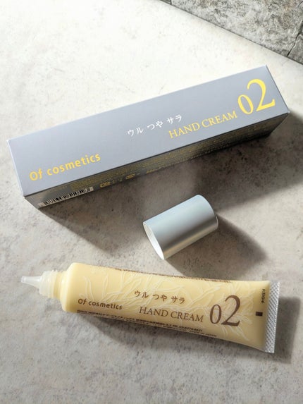 オブ・コスメティックス ハンドクリーム・02のクチコミ「オブ・コスメティックスのハンドクリーム・02を使ってみました✨
\話題の美容成分“フコキサン.....」(2枚目)