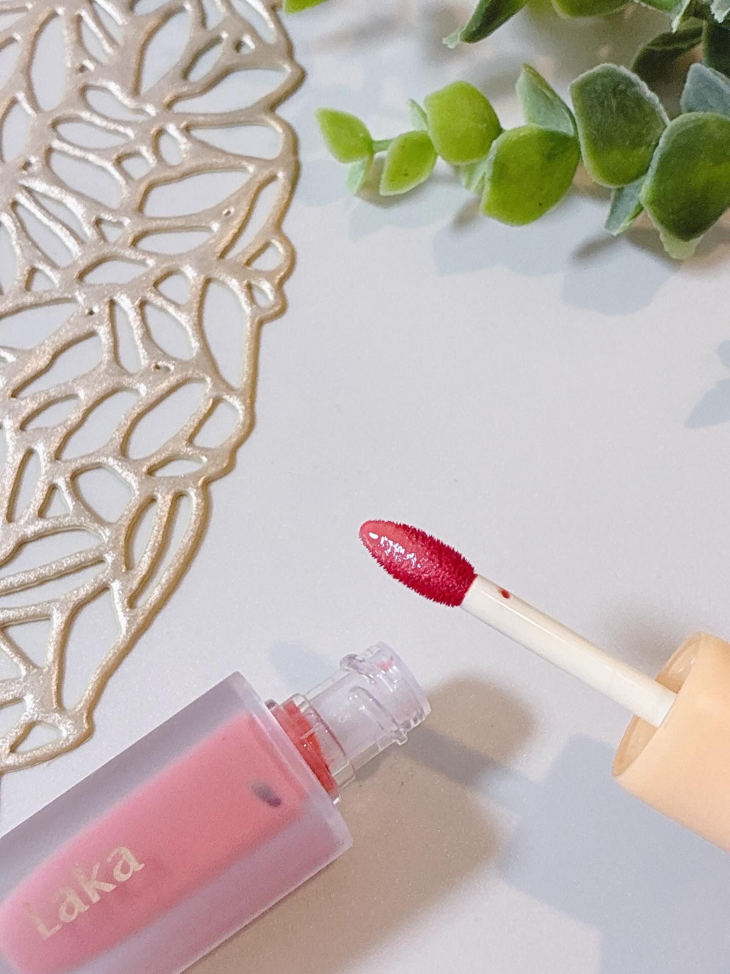 フルーティーグラムティント/Laka/リップティントを使ったクチコミ（2枚目）