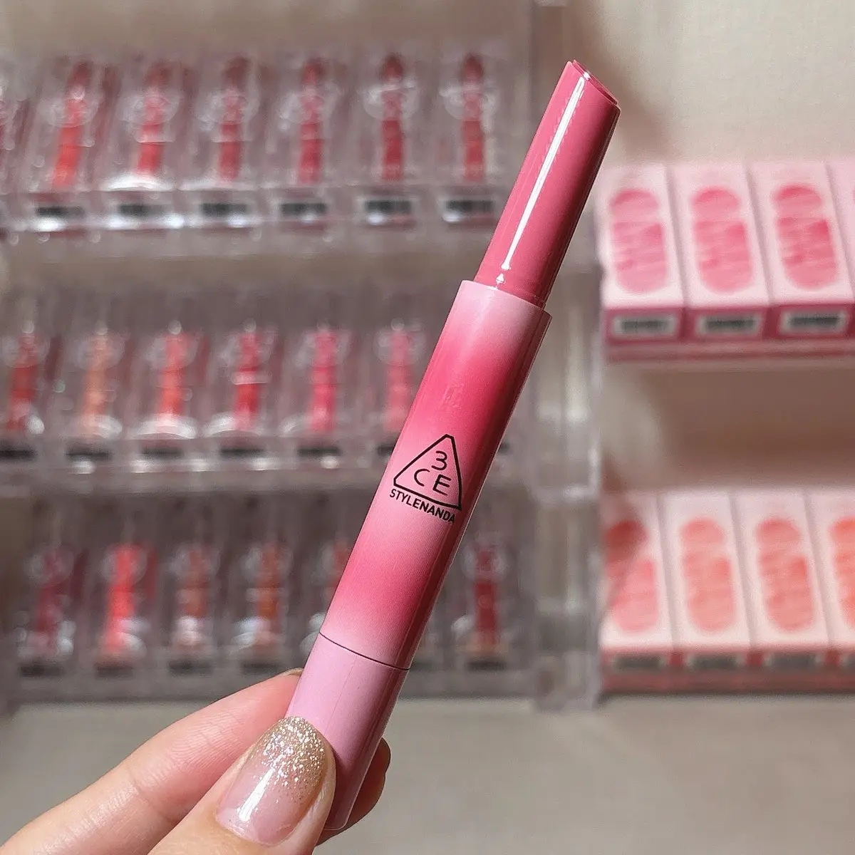 3CE シャインリフレクター/3CE/口紅を使ったクチコミ（1枚目）