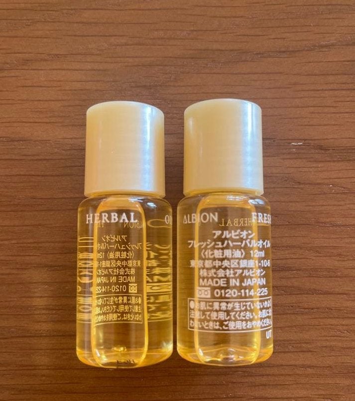 アルビオン ハーバルオイル トリニティフュージョン/ALBION/フェイスオイルを使ったクチコミ(1枚目)
