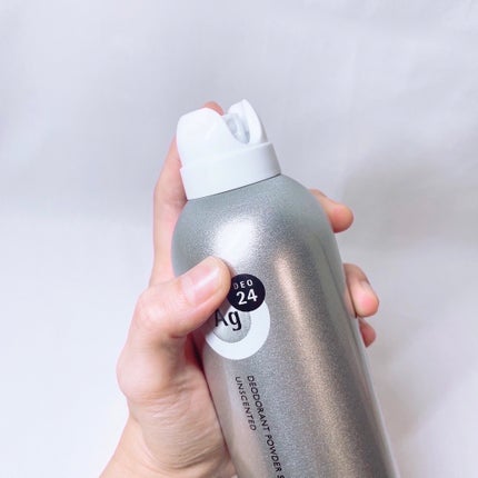 デオドラントスプレー(無香性)/エージーデオ24/デオドラント・制汗剤を使ったクチコミ(4枚目)