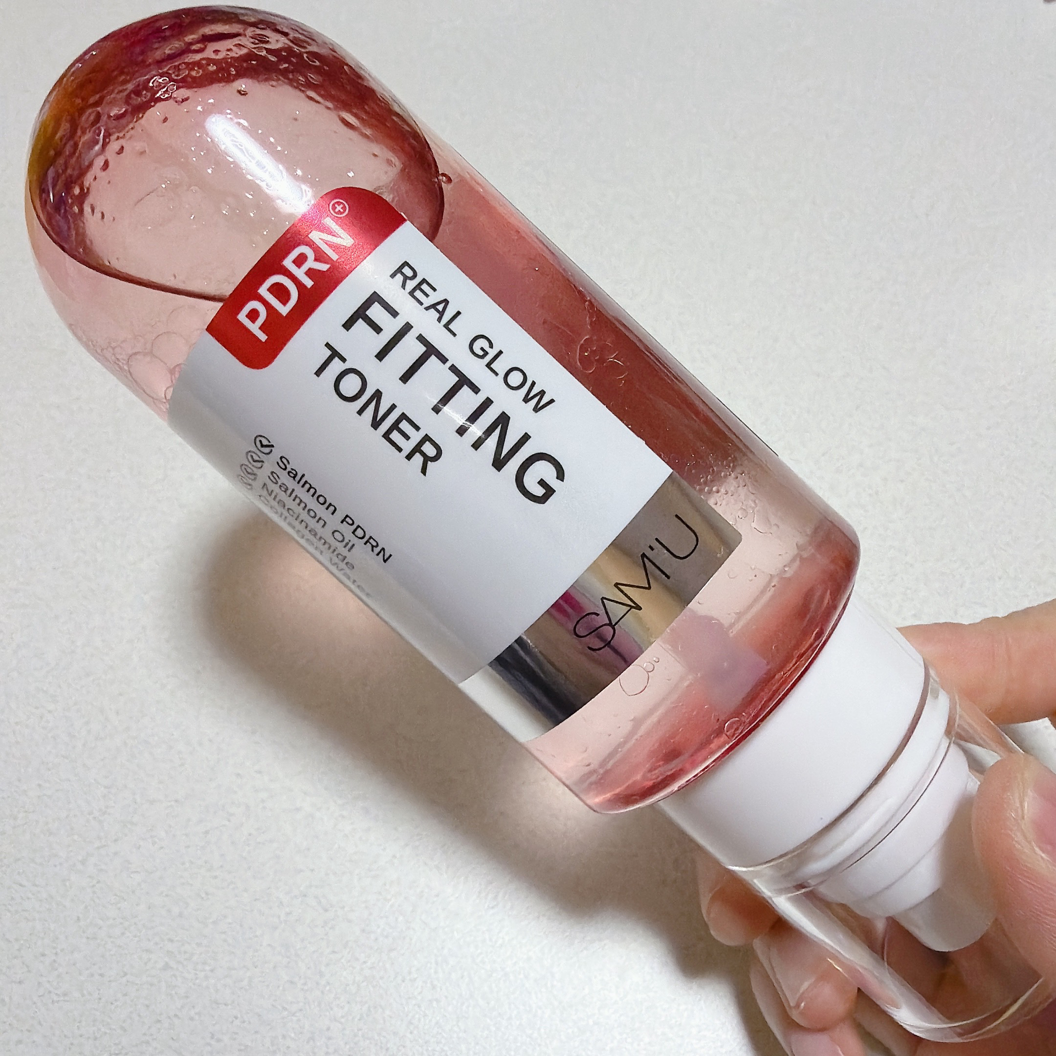 PDRNリアルグロウフィッティングトナー/SAM'U/ミスト状化粧水を使ったクチコミ（2枚目）