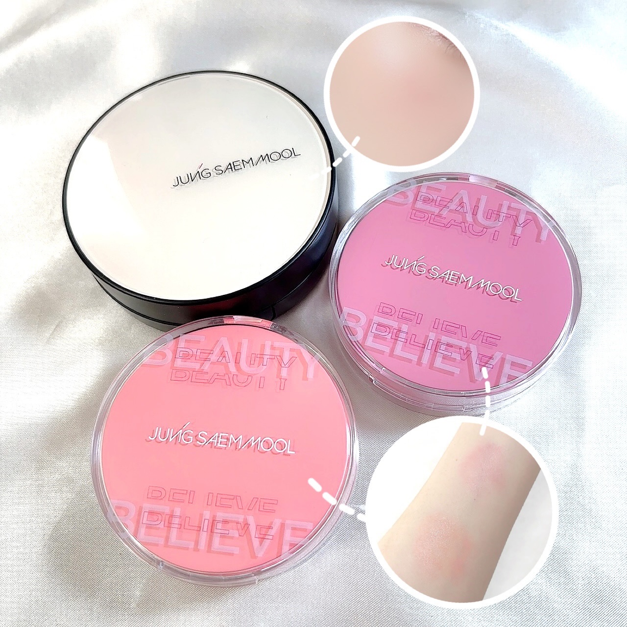 女優肌✨推しブランド🤍ジョンセンムル

JUNGSAEMMOOL
☑︎エッセンシャル スキン ヌーダー クッション

フェアライト
明るいニュートラルアイボリー
　→ 19号の方にオススメ！

ファンデーション系めちゃくちゃ試したけど
今