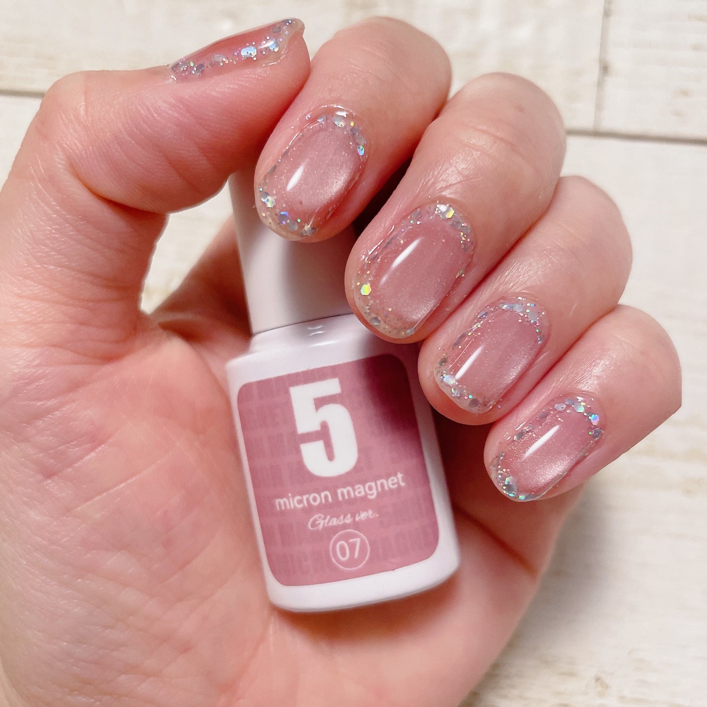 ジェルネイル(ライト対応)/セリア/ジェルネイルを使ったクチコミ(1枚目)