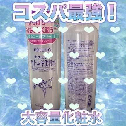 ハトムギ化粧水(ナチュリエ スキンコンディショナー R )/ナチュリエ/化粧水を使ったクチコミ(1枚目)