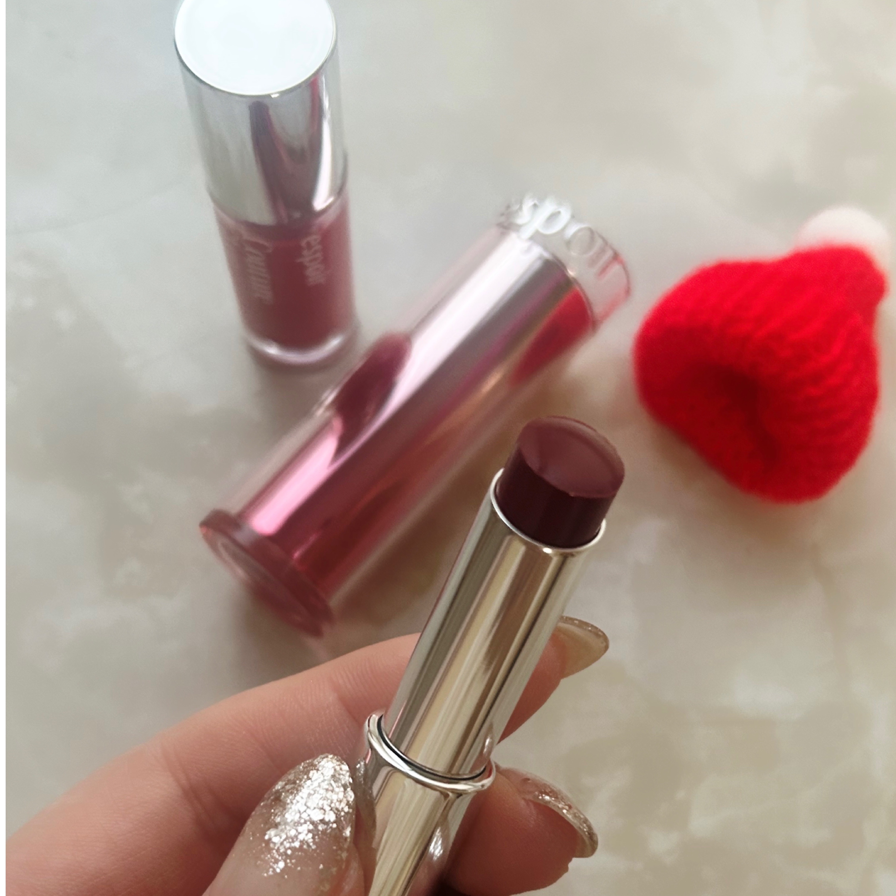 フィー 3Dボリューミンググロス/fwee/リップグロスを使ったクチコミ（3枚目）