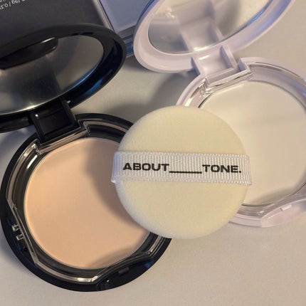 ブラーパウダーパクト/ABOUT TONE/プレストパウダーを使ったクチコミ(2枚目)