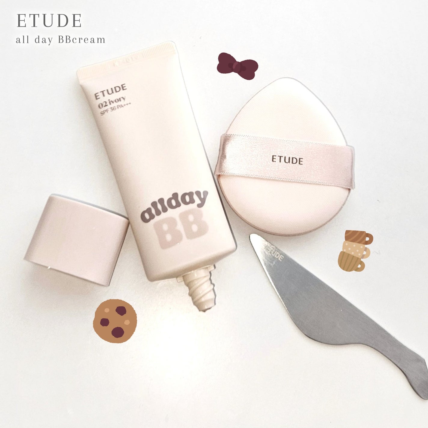 オールデーグラススキンBBクリーム/ETUDE/BBクリームを使ったクチコミ(2枚目)