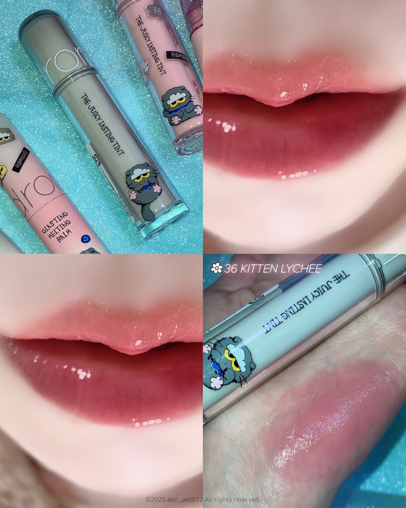 ザ ジューシーラスティングティント/rom&nd/リップティントを使ったクチコミ(3枚目)