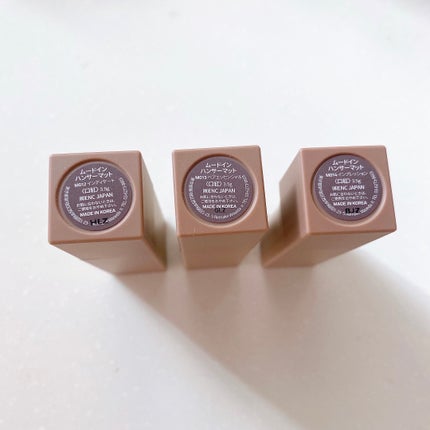 ムードインハンサーマット /hince/口紅を使ったクチコミ(3枚目)