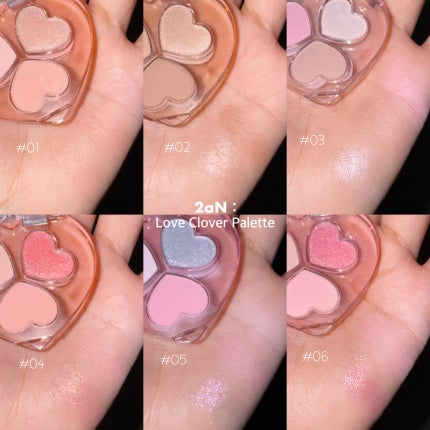 ラブクローバーパレット 03 コットンピンク/2aN/アイシャドウパレットの画像