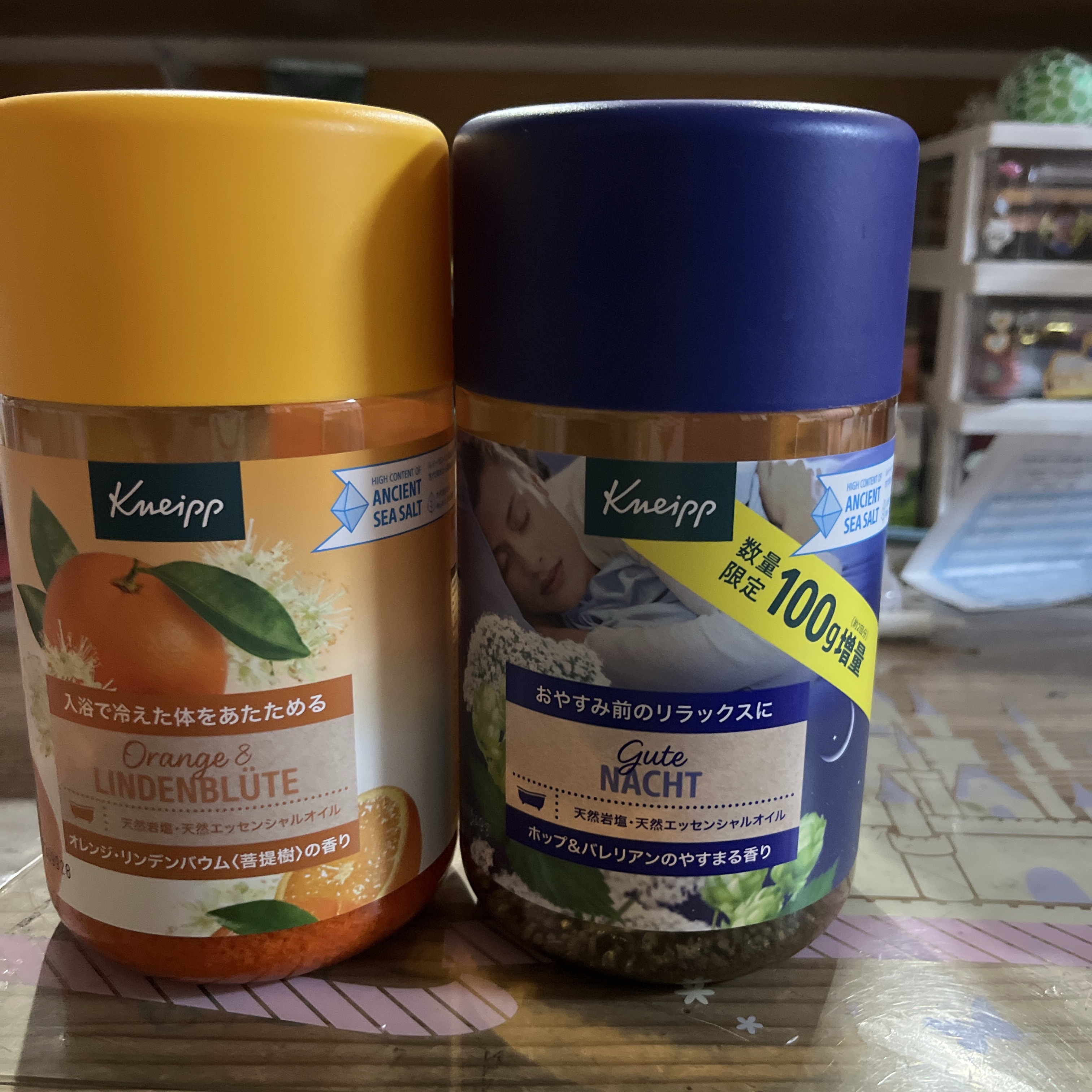 クナイプ バスソルト オレンジ・リンデンバウム<菩提樹>の香り 850g/クナイプ/無機塩系入浴剤を使ったクチコミ（1枚目）