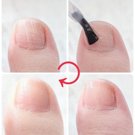 ベビーフット 足爪プロティンパック/ベビーフット/レッグ・フットケアを使ったクチコミ(4枚目)