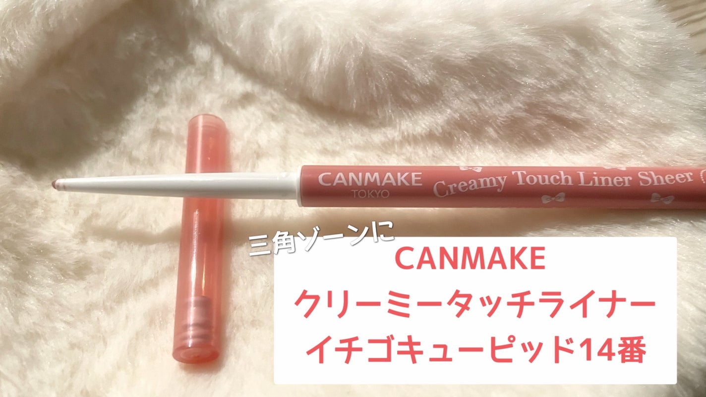 クリーミータッチライナー/キャンメイク/ジェルアイライナーを使ったクチコミ(1枚目)