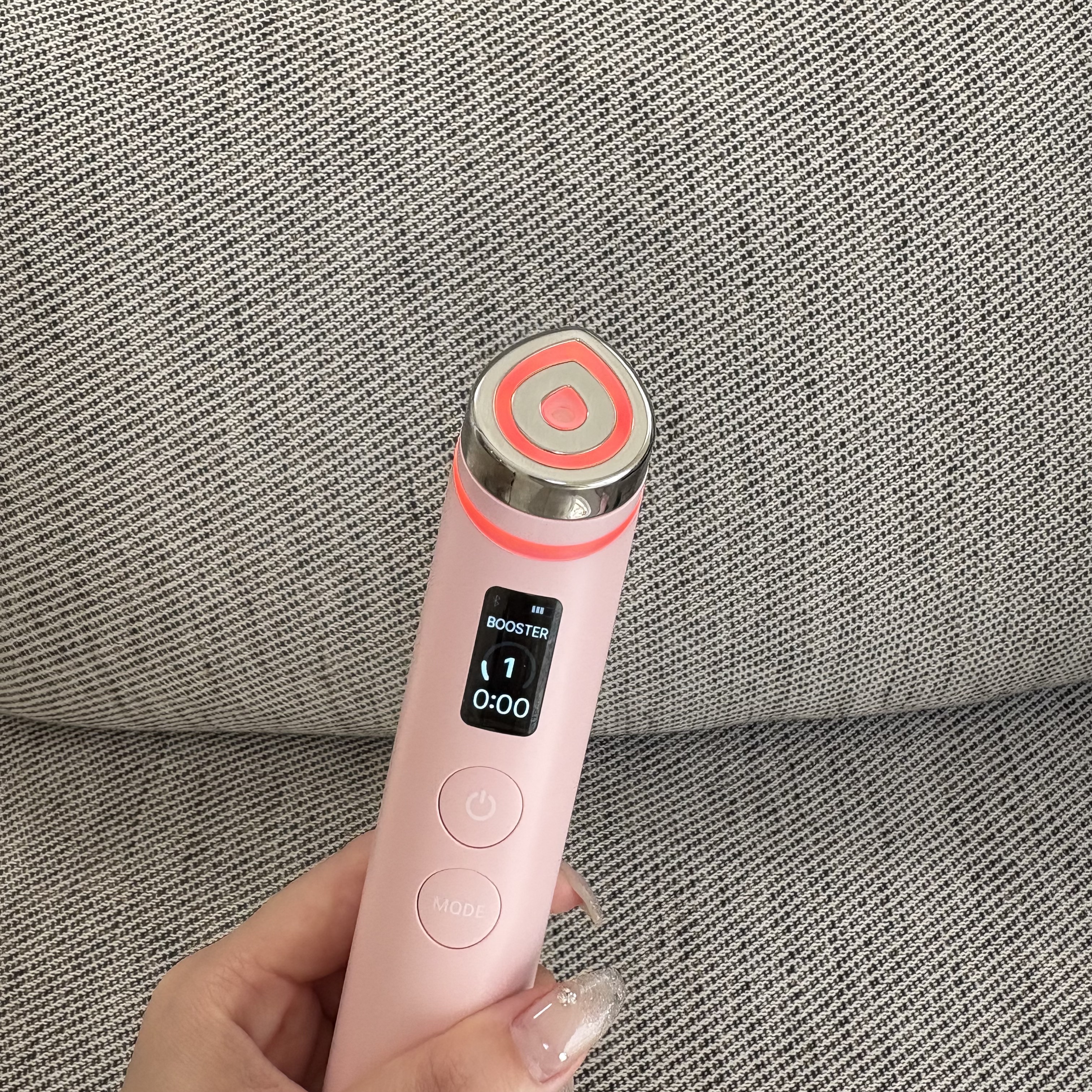 AGE-R ブースタープロ ピンク/MEDICUBE/美顔器・マッサージを使ったクチコミ（2枚目）