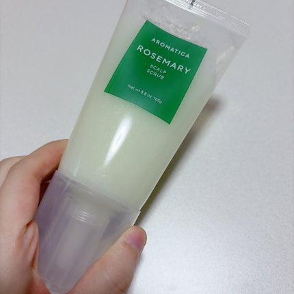ローズマリー スカルプ スクラブ/AROMATICA/ヘッドスクラブを使ったクチコミ(2枚目)