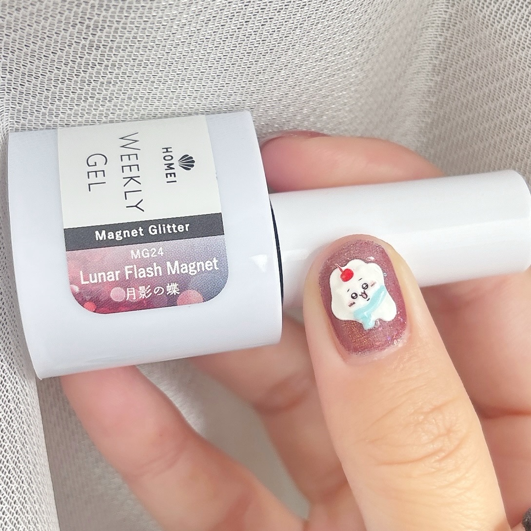 HOMEI ウィークリージェル/HOMEI/ジェルネイルを使ったクチコミ（3枚目）