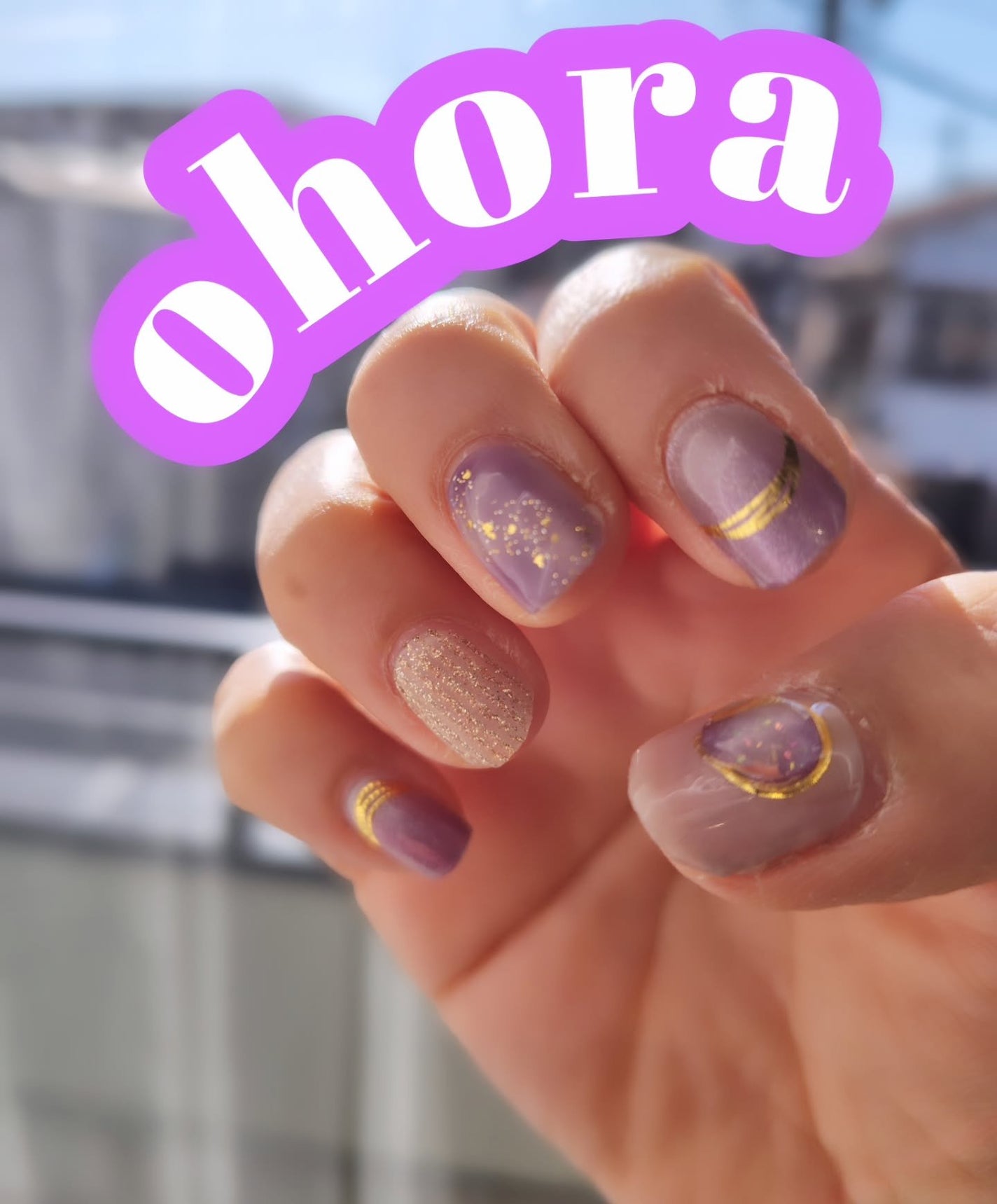 ひろちゃん on LIPS 「ohoraみてみて~💅セルフネイルやりました。@ohora_j..」(1枚目)