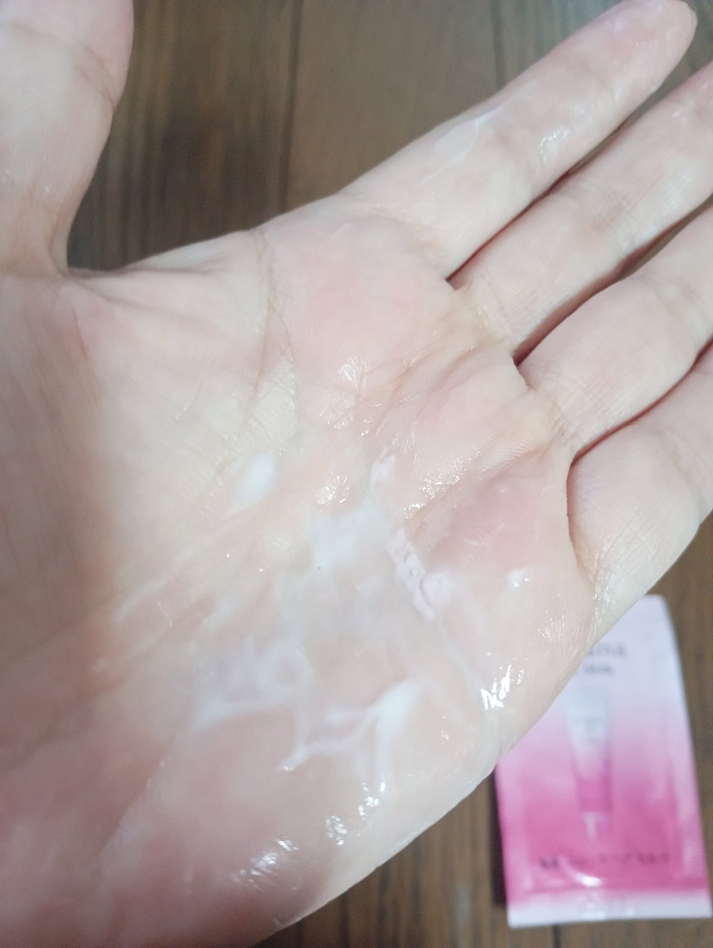 海藻 スムース ヘア ミルク/ラサーナ/ヘアミルクを使ったクチコミ(3枚目)