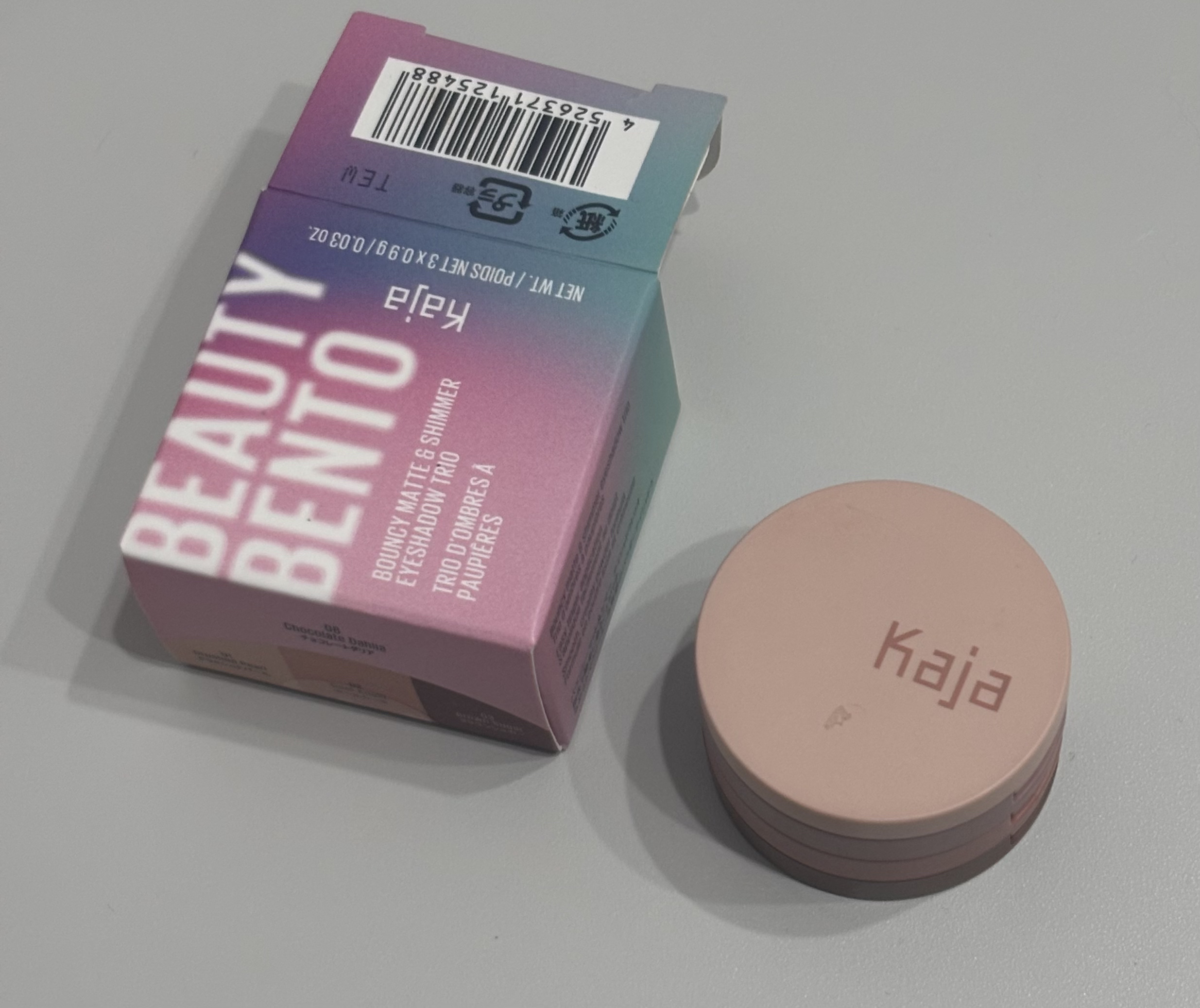 ビューティーベントー 08チョコレートダリア/Kaja(カジャ)/単色アイシャドウを使ったクチコミ（2枚目）