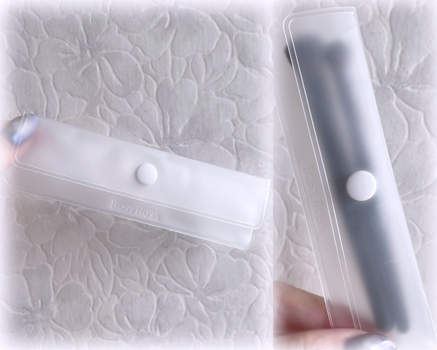 ファイバーアイシャドウブラシセット/ロージーローザ/メイクブラシを使ったクチコミ(3枚目)