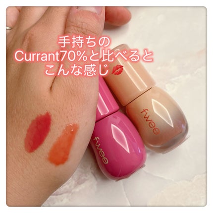 フィー 3Dボリューミンググロス/fwee/リップグロスを使ったクチコミ(3枚目)