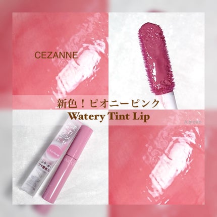 ウォータリーティントリップ/CEZANNE/リップティントを使ったクチコミ(1枚目)