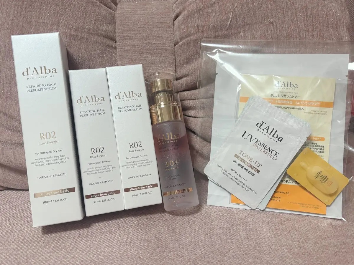 プロフェッショナルリペアリングヘアパヒュームセラム/ダルバ/ヘアミストを使ったクチコミ（1枚目）