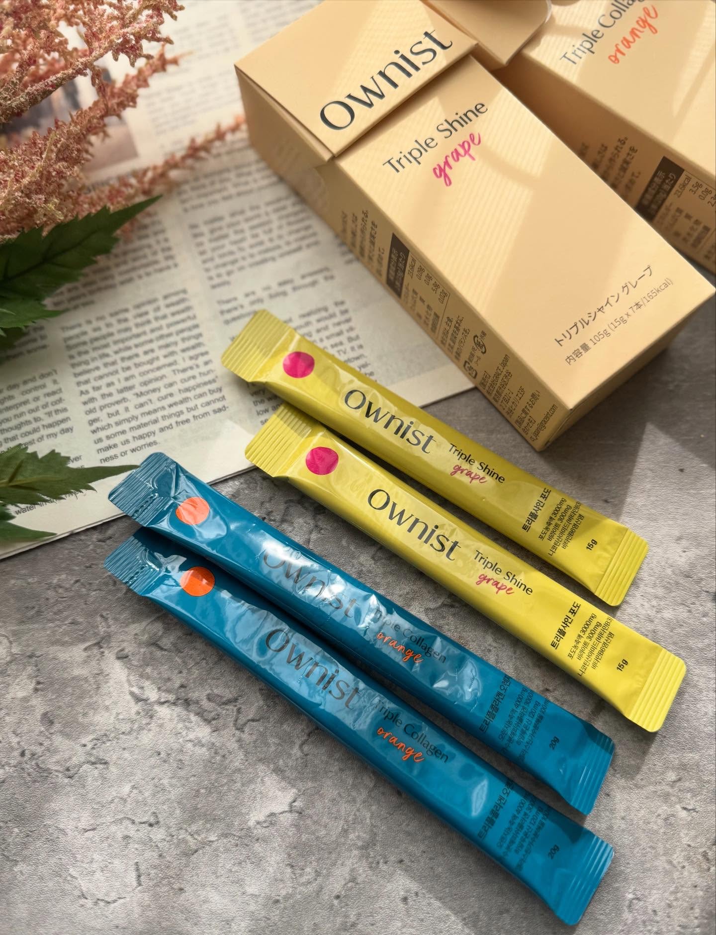 トリプルシャイン グレープ/Ownist/美容サプリメントを使ったクチコミ（1枚目）
