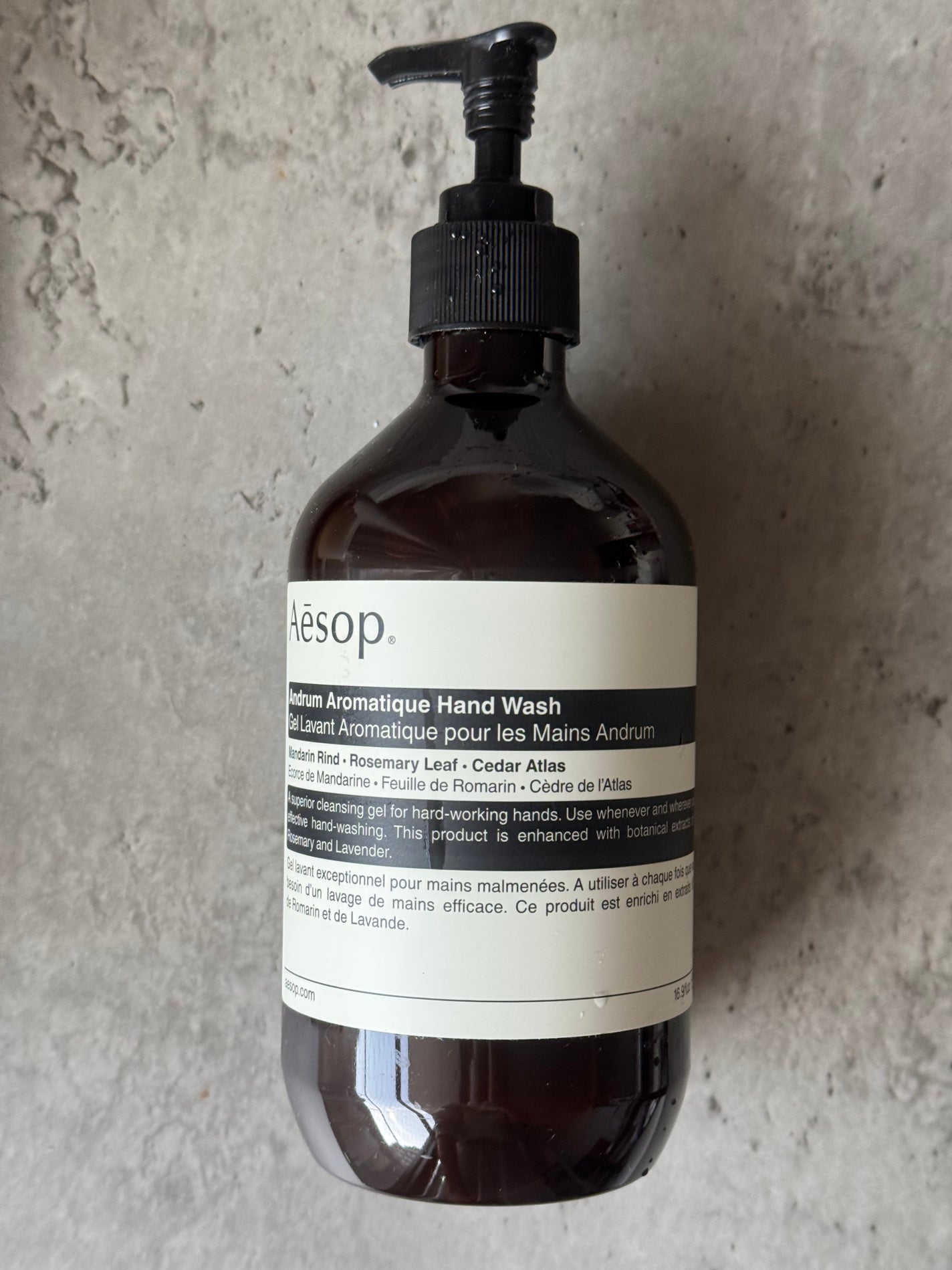アンドラム アロマティック ハンドウォッシュ/Aesop/ハンドソープを使ったクチコミ(1枚目)