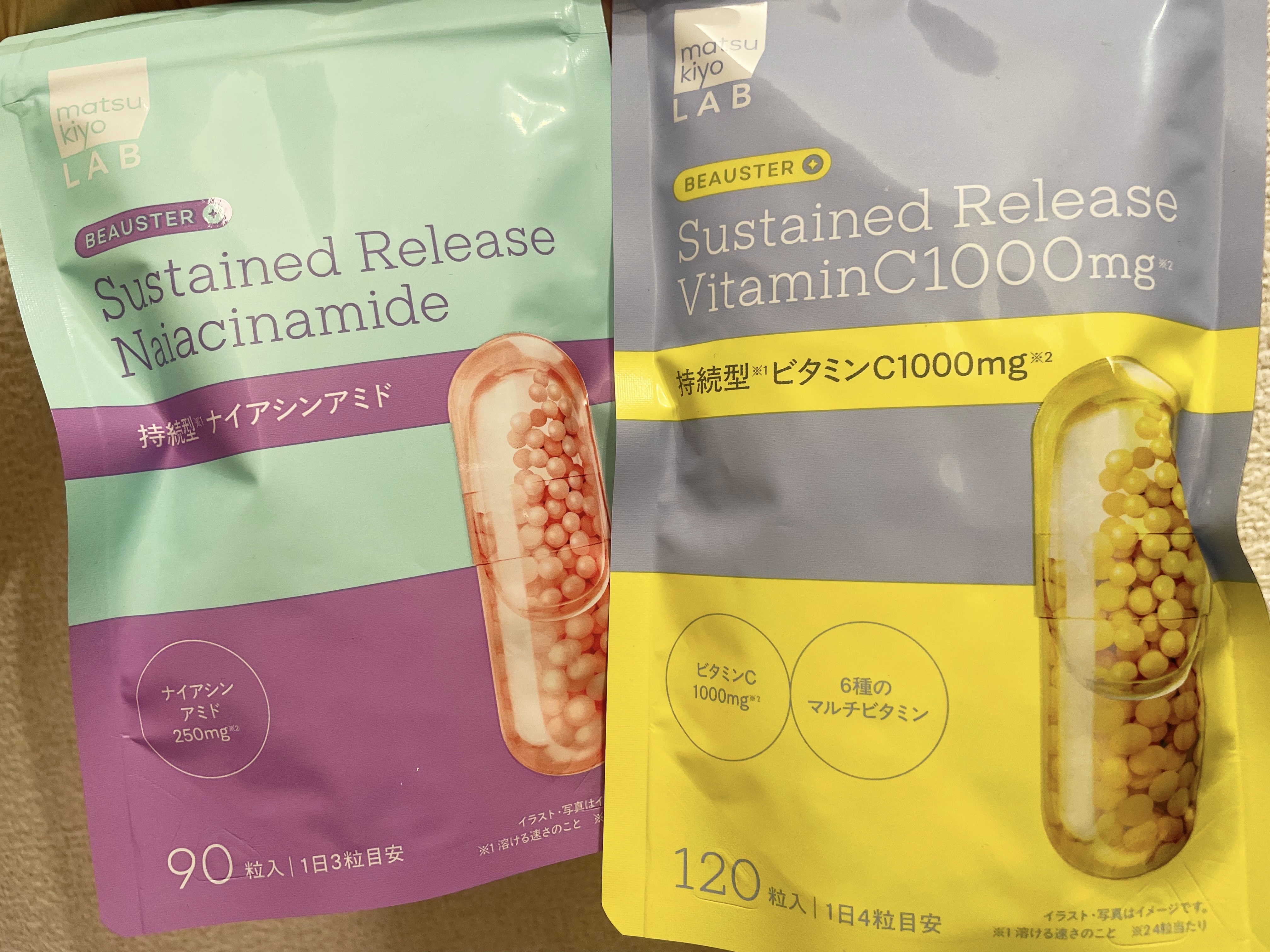 ビュースター 持続型ナイアシンアミド/matsukiyo LAB/美容サプリメントを使ったクチコミ（2枚目）