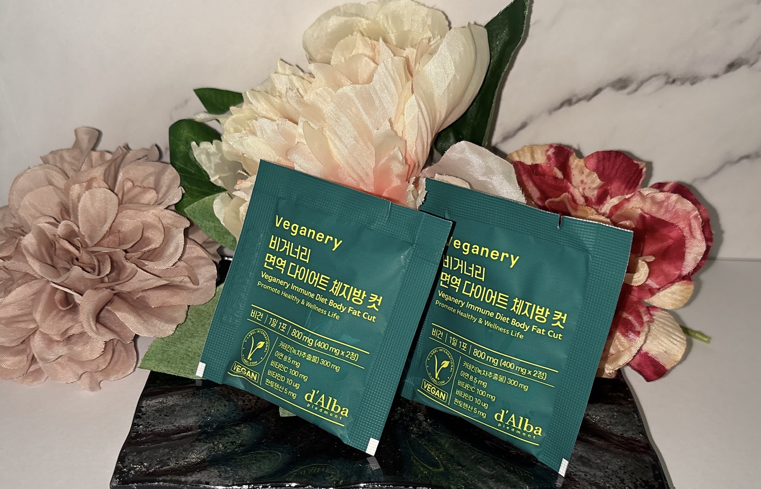 ヴィーガナリー 免疫ダイエット体脂肪カット/ダルバ/ボディサプリメントを使ったクチコミ（1枚目）