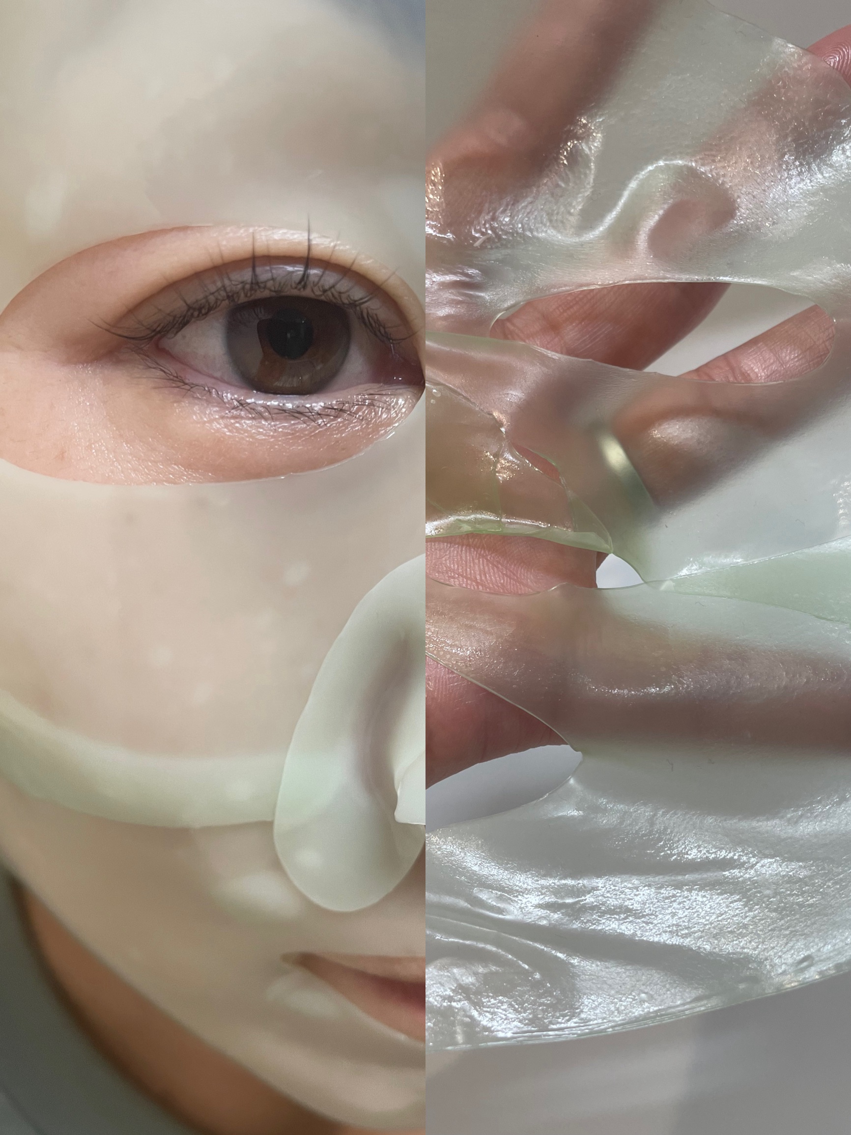 ACディープコラーゲンゲルマスク/DEWYTREE/シートマスク・パックを使ったクチコミ（3枚目）