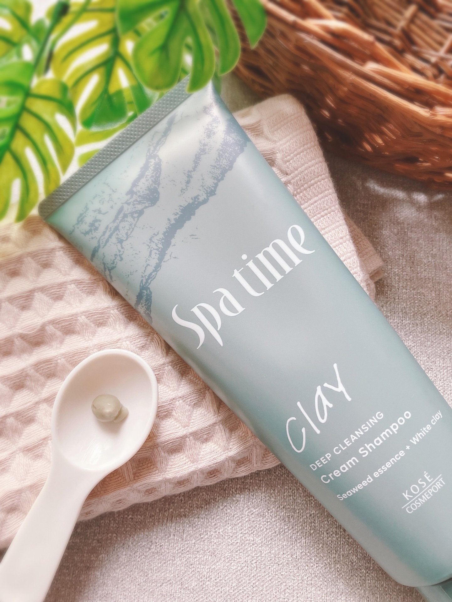 スパタイム クリームシャンプー （ディープクレンジング）/Spa time/市販シャンプーを使ったクチコミ（2枚目）