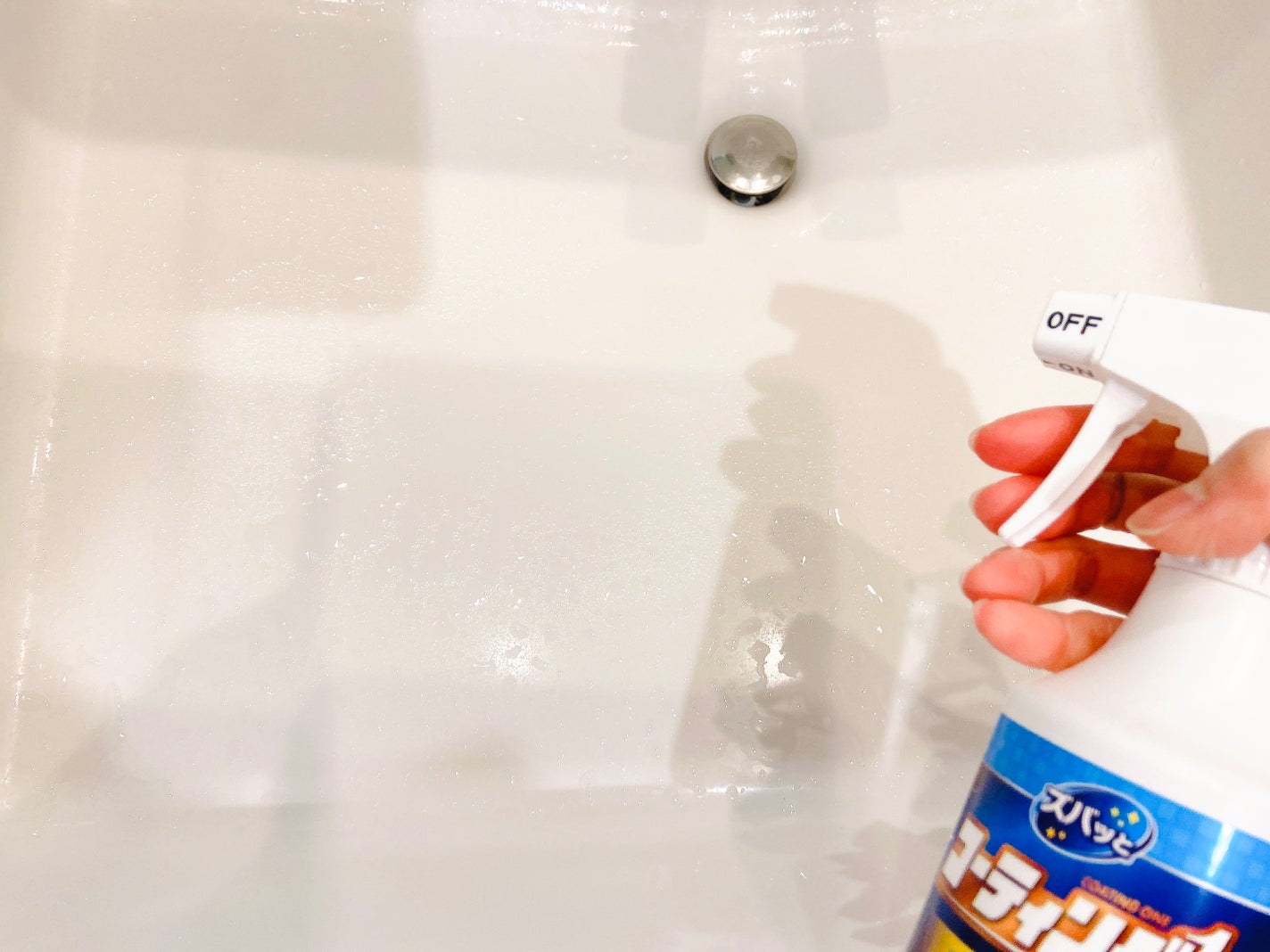 ズバッとコーティング1スプレー 水まわり用/プロスタッフ/その他を使ったクチコミ(7枚目)