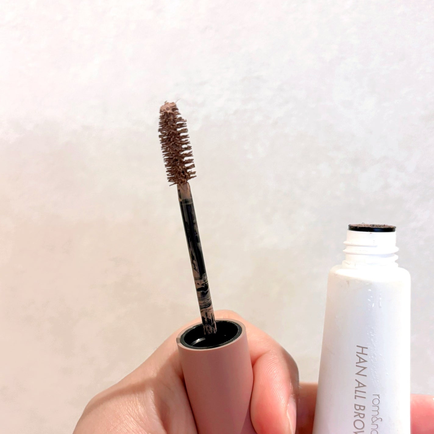 ニュアンスアイブローマスカラ/インテグレート/眉マスカラを使ったクチコミ(2枚目)