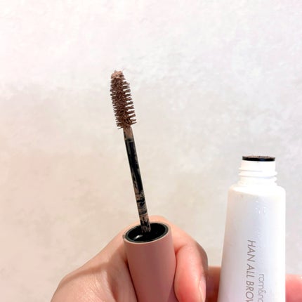 ニュアンスアイブローマスカラ/インテグレート/眉マスカラを使ったクチコミ(2枚目)