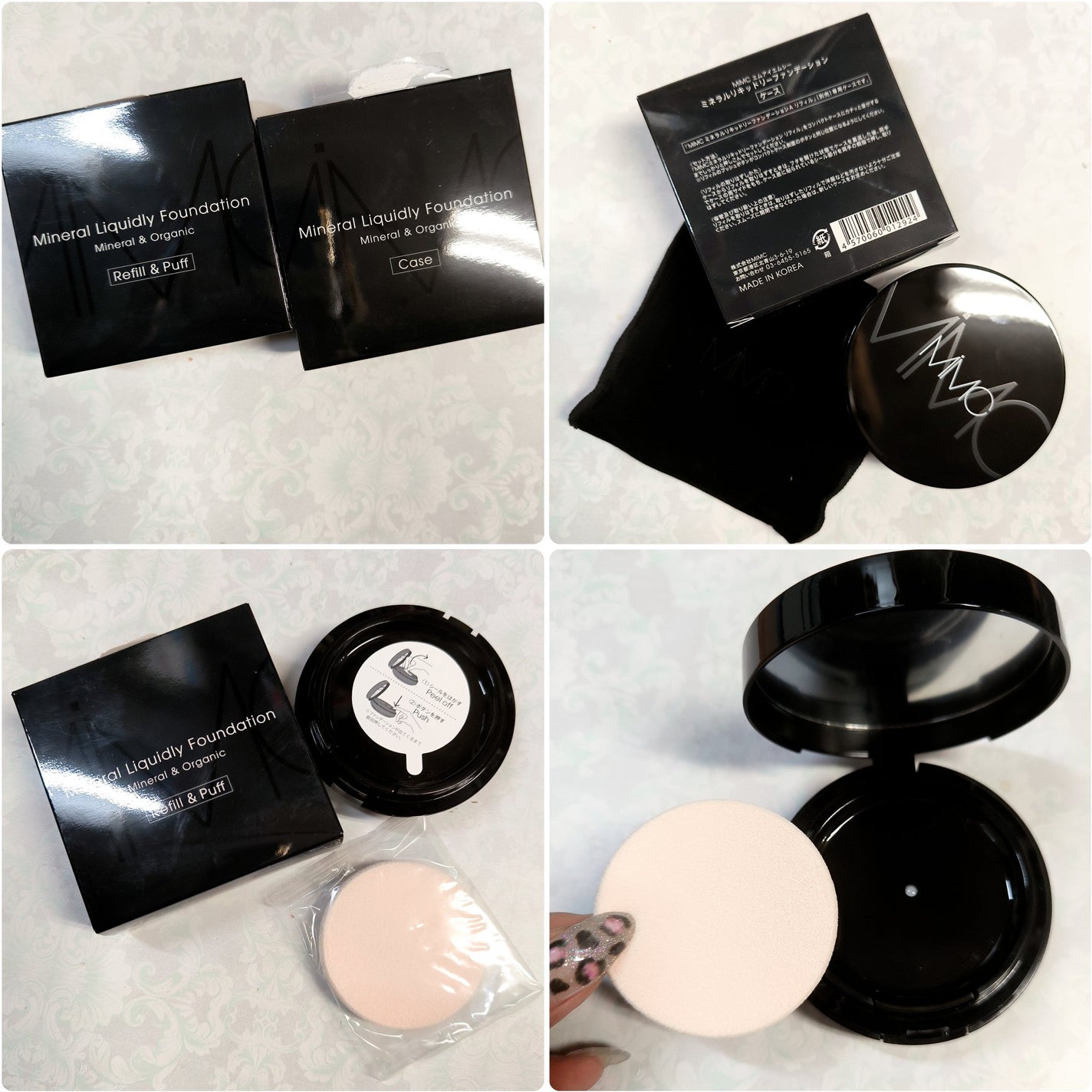 ミネラルリキッドリーファンデーション/MiMC/クッションファンデーションを使ったクチコミ(2枚目)