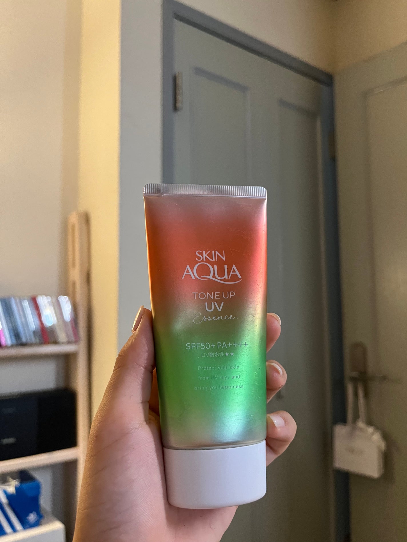 スキンアクア トーンアップUVエッセンス/スキンアクア/日焼け止めクリームを使ったクチコミ(1枚目)