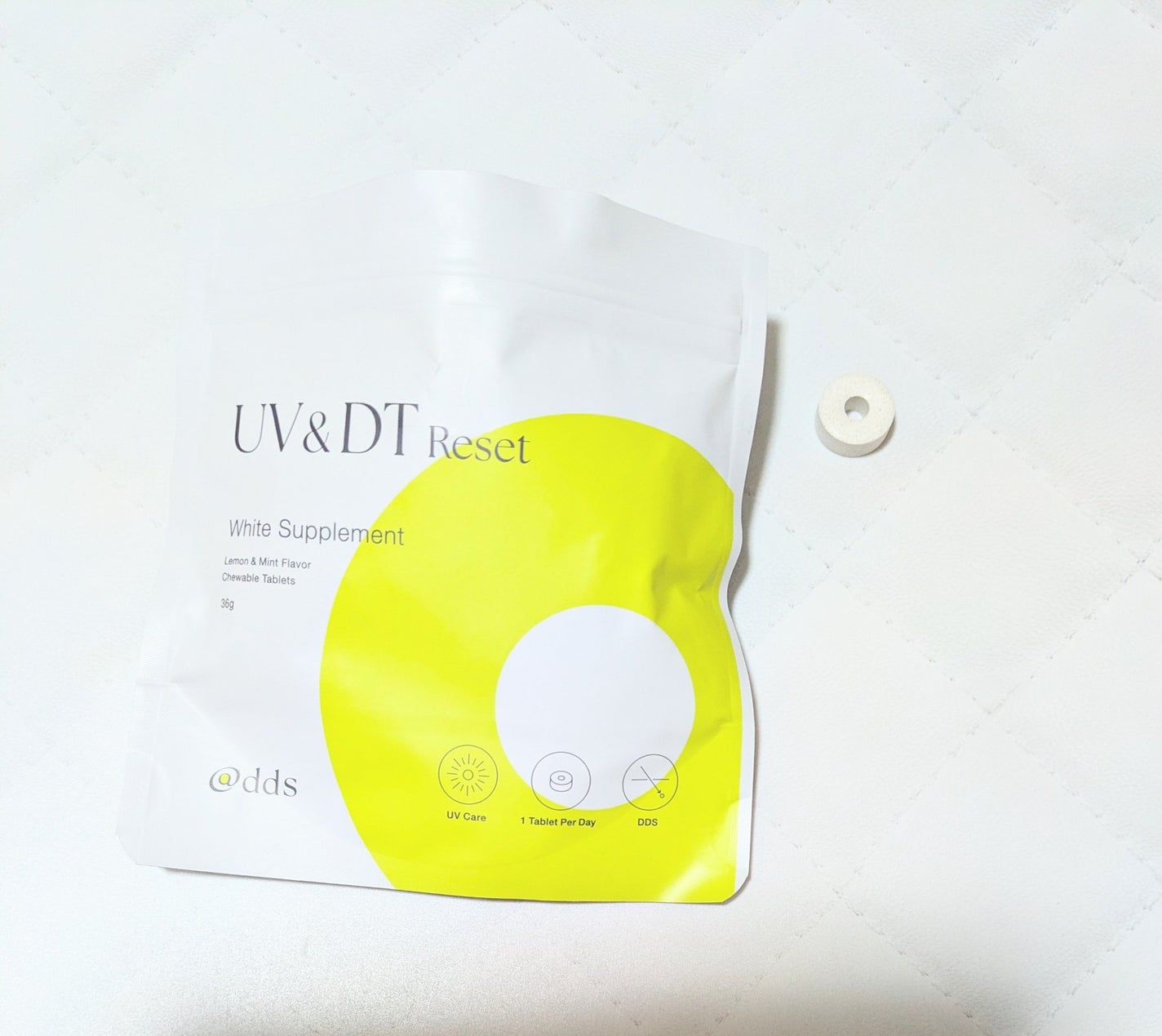 UV&DTリセット ホワイトサプリメント/ナノエッグ/美容サプリメントを使ったクチコミ(3枚目)