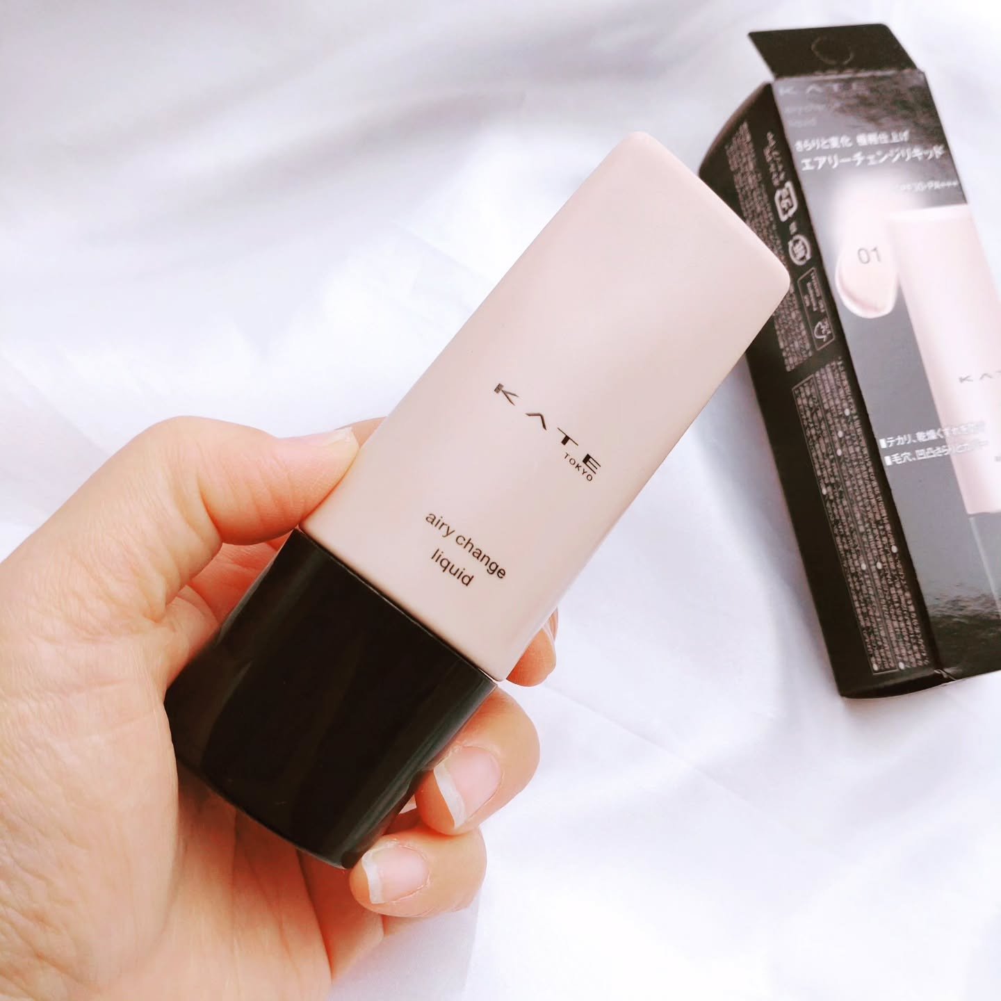 エアリーチェンジリキッド/KATE/リキッドファンデーションを使ったクチコミ（2枚目）